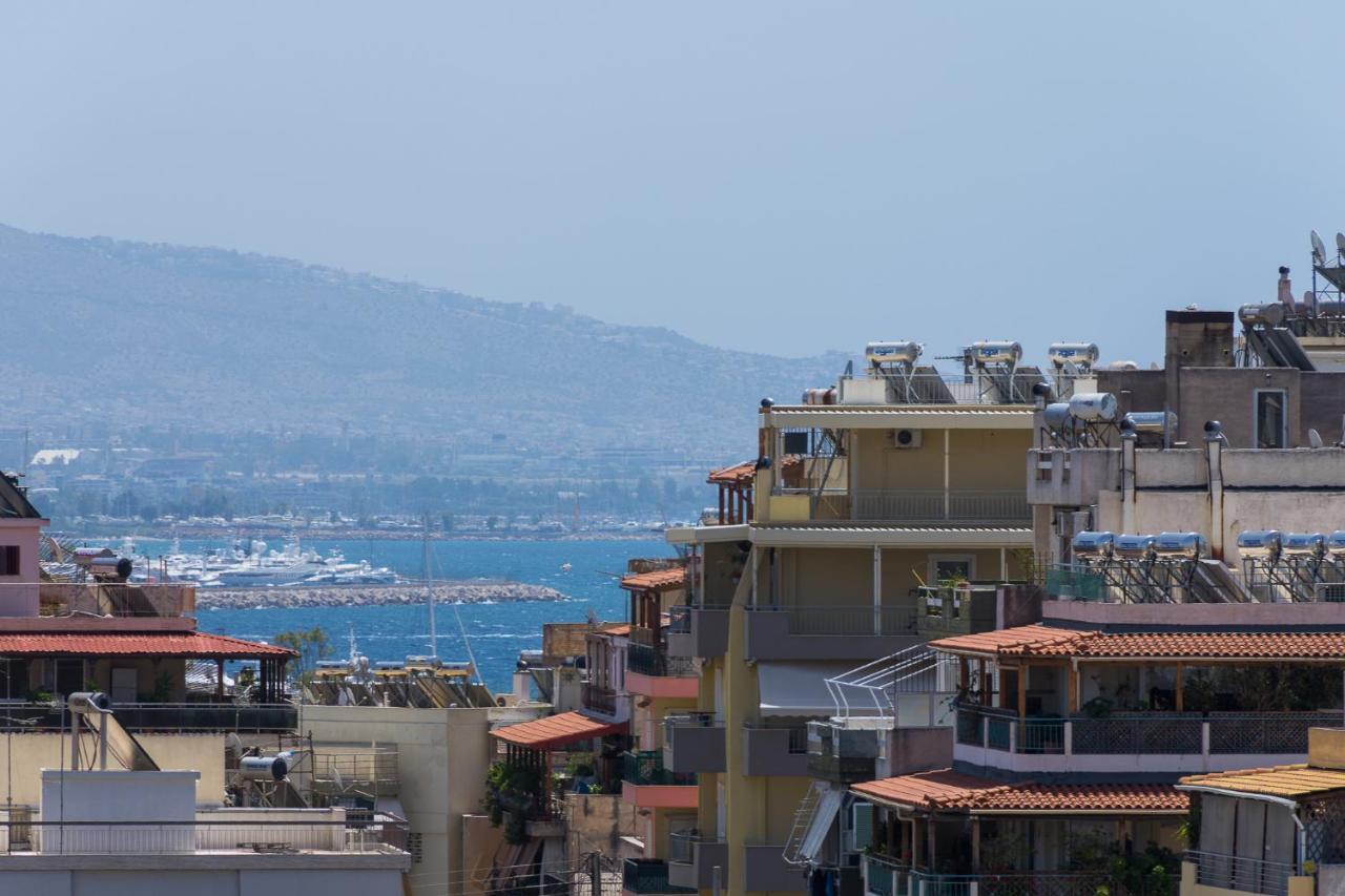 Apartment With Terrace In Pireus Exteriör bild